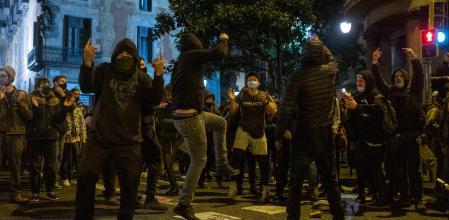 22022021 Barcelona, Manifestación en soporte a Pablo Hasél