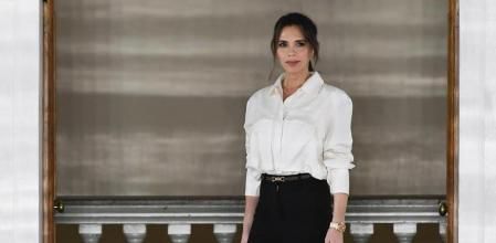 Designer and former singer Victoria Beckham during London Fashion Week, February 16th 2020.