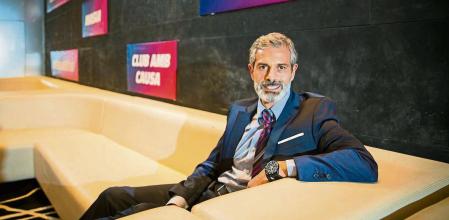 16 - 02 - 2021 / Barcelona / JULI LÓPEZ, Exjugador del FC Barcelona y secretario técnico de la candidatura de Víctor Font / Foto: Llibert Teixidó