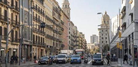 El tráfico es la principal fuerte de ruido diurno en Barcelona.
