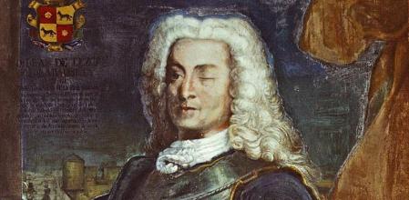 Retrato de Blas de Lezo que se encuentra en el Museo Naval de Madrid.