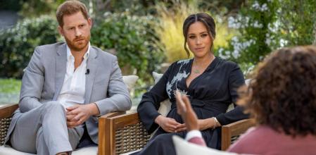 Oprah entrevista a Meghan Markle y el príncipe Harry.