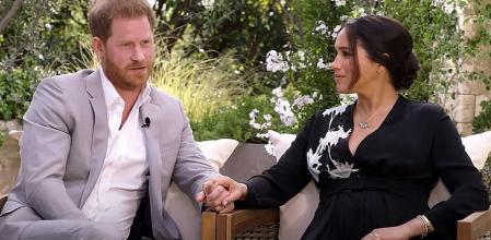 Oprah entrevista a Meghan Markle y el príncipe Harry.