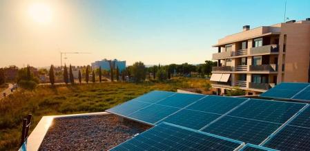 Una instalación fotovoltaica en Lleida