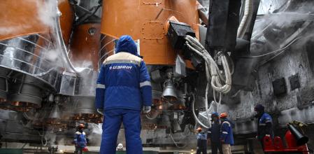 Base de Baikonur, en Kazajistán