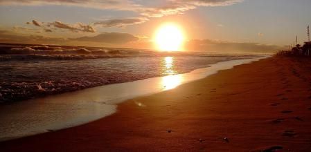 Atardecer en Calafell.