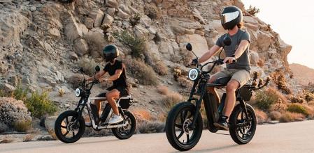 Para una dinámica eficaz, la HyperScrambler 2 está dotada de doble suspensión.