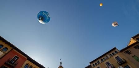 37a edición del vuelo en globo del Mercat del Ram, Vic.