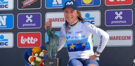 Annemiek van Vleuten, ganadora de la clásica A través de Flandes 2021