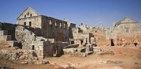 Syria, Al-Zawiya Mountain Region, The Dead Cities, Serjilla (Sergilla)