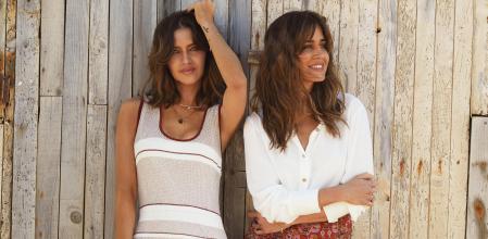 Sara Carbonero e Isabel Jiménez con la nueva ropa de Slow Love
