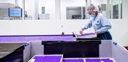 Fábrica de Pfizer en Puurs (Bélgica)