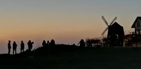 Panorámica del molino de Aixerrota y sus alrededores.