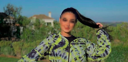 Julia Janeiro en una imagen de su Instagram poco antes de cumplir 18 años.