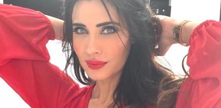 La presentadora continúa confinada con su familia.