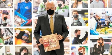 Juan Roig tras la rueda de prensa