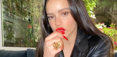 Rosalía con el look elegido para Nochevieja