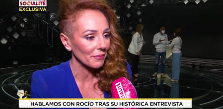 'Socialité' habla con Rocío Carrasco tras su entrevista en Telecinco.