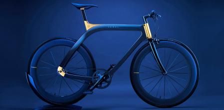 La bici británica es extremadamente ligera, pues pesa solo 9,5 kilos.