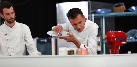 Oriol Castro durante su showcooking en 'Gran Canaria Me gusta'
