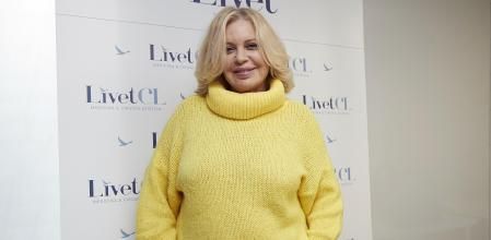 La actriz Bárbara Rey durante un evento de la marca Livet CL. Imagen de archivo