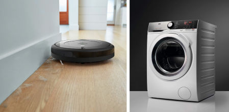 iRobot Roomba 692 Wifi y Lavadora AEG Serie 7000 de 9kg en oferta en Amazon.