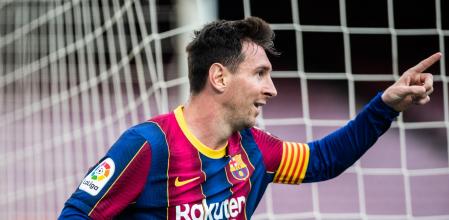 16th May 2021; Camp Nou, Barcelona, Catalonia, Spain; La Liga Football, Barcelona versus Celta de Vigo; 10 Leo Messi during la Liga match against Celta de Vigo at Camp Nou Stadium
AFP7 
16/05/2021 ONLY FOR USE IN SPAIN