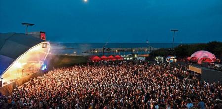 FOTO ALEX GARCIA FESTIVAL DE MUSICA CRUILLA QUE SE CELEBRA EN EL FORUM. EN LA FOTO ACTUACION DE KASE O 2017/07/07