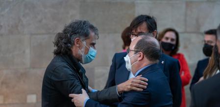 Cuixart, sobre el abrazo a Iceta: 