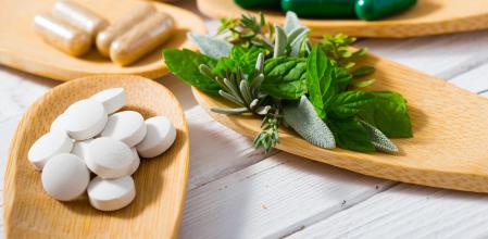 Varios suplementos alimentarios