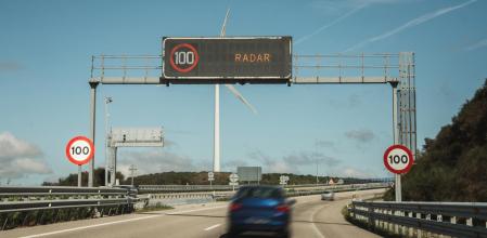 Multa por velocidad Radar infracción