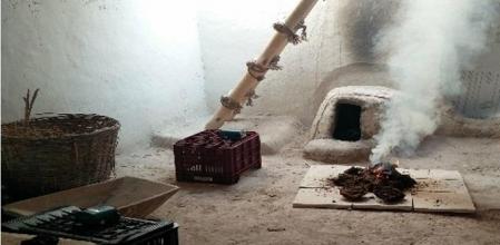 Réplica construida en 1990 de una casa prehistórica del sitio de Çatalhöyük, en Turquía