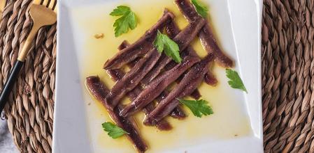 Anchoas caseras en salazón