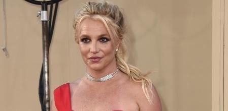 Singer Britney Spears at the premiere of 