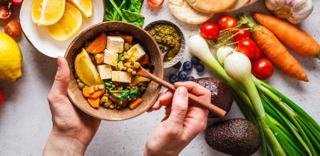 Ingredientes básicos de una dieta vegetariana