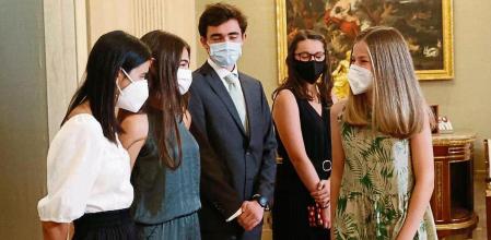 Audiencia al Patronato de la Fundación Comité Español de los Colegios del Mundo Unido, patrocinadores de Becas y alumnos becados.