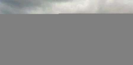 Paisaje nublado en el puerto de Rota, en Cádiz.