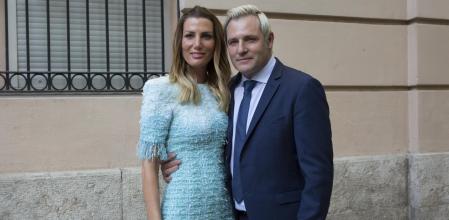 Santiago Cañizares y Mayte García, en una imagen de archivo.