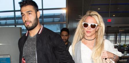 Britney Spears y Sam Asghari en Nueva York