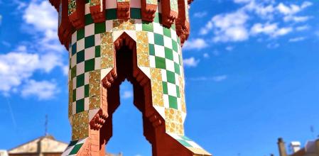 Balcón de la Casa Vicens.