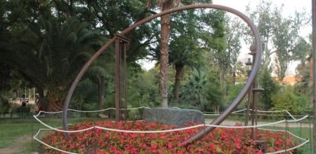 Monumento de homenaje a los barceloneses muertos en campos de exterminio nazis.