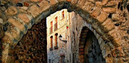 Carrer dels Jueus, en la localidad de Montblanc