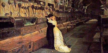 Calcedonio Reina, Amore e morte