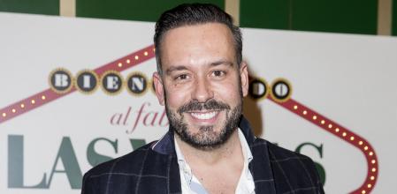 El periodista Kike Calleja durante fiesta del programa Sálvame en Madrid.