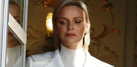 Charlene de Mónaco durante el Día Nacional de Mónaco.