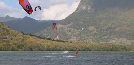 Kitesurf en Mauricio