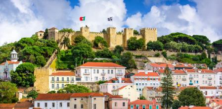 Castillo San Jorge en Lisboa