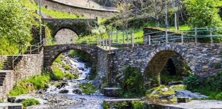 Parque en Piódáo, Portugal