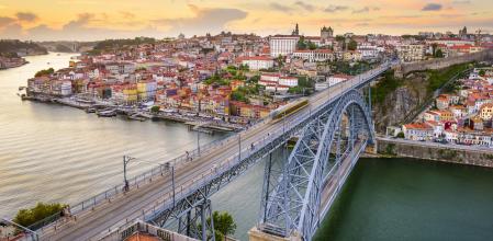 Puente Dom Luis en Oporto