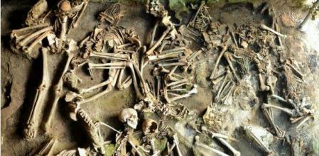 Los ciudadanos de Herculano intentaron refugiarse en la playa de la erupción volcánica